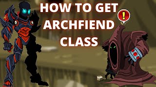 AQW How to get Archfiend Class GuideTutorial [upl. by Oilejor463]