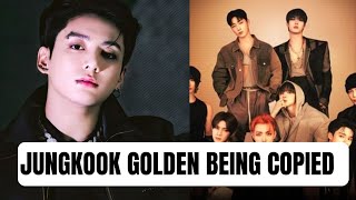 Jungkook Golden Being Copied 😱 Ateez Plagiarism Of Jungkook Album 😱 BTS Is A Blueprint 😱 [upl. by Haelam]