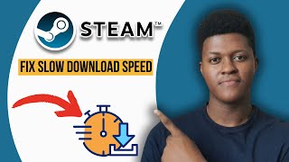 Steam Download Speed Slow Fix 2024 [upl. by Leahci]