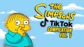 The Simpsons TikTok Compilation Vol 1 500k views [upl. by Odlauso]