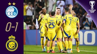 Laporte ensures win  Esteghlal FCIRN  Al Nassr KSA  Highlights  AFC Champions League Elite™ [upl. by Ymeraj]