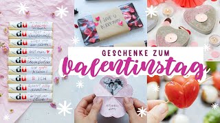 DIY Valentinstag Geschenk für deinen Freund  Freundin  Ideen für VDay Geburtstag Jahrestag 💕 [upl. by Noremac]