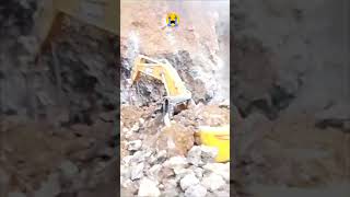 excavator accident [upl. by Eelah884]