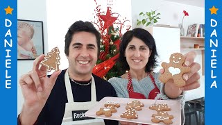 Biscotti di Natale di pan di zenzero  Ricetta [upl. by Etem937]