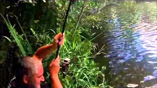 Fishing in France Catching A Carp Blavet Valley Lakes Brittany [upl. by Awad]