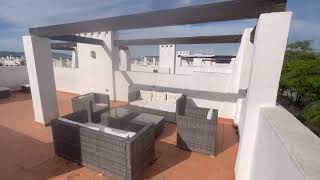 J824 two bedroom Top floor apartment with large Roof terrace for Sale [upl. by Aynnat]