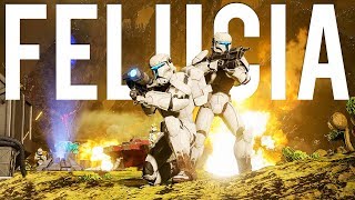 Star Wars Battlefront 2 Felucia is gorgeous [upl. by Yereffej]