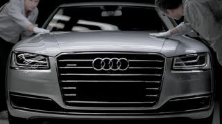 Audi A8 Tv Spot  showroom [upl. by Mclaughlin122]