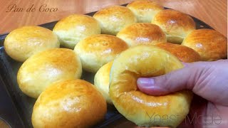 PAN DE COCO very soft easy recipe [upl. by Alexi754]