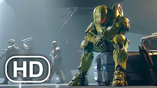 Never Say NO To Master Chief Scene 4K ULTRA HD  Halo Cinematic [upl. by Anahir]