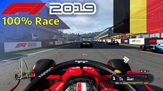 F1 2019  Lets Make Leclerc World Champion 13 100 Race Belgium [upl. by Dibbrun899]