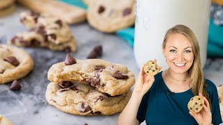 Eggless Chocolate Chip Cookies [upl. by Kcirddes]