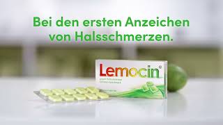 Lemocin® Lutschtabletten gegen Halsschmerzen  Wirkt gut schmeckt gut [upl. by Amethist]