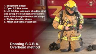 Don and Doff PPE amp SCBA [upl. by Yecad]