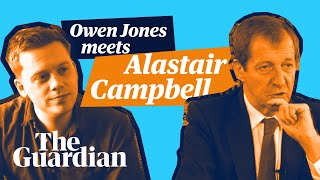 Owen Jones meets Alastair Campbell – full length interview [upl. by Gnous]