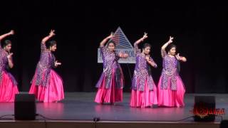 GAMA Onam 2016 Semi classical Cinematic Fusion Dance [upl. by Semmes]