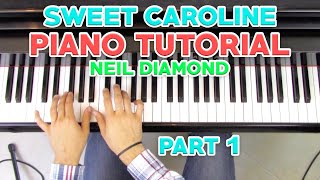 quotSweet Carolinequot  Piano Tutorial 12  Sheet Music  Neil Diamond  George Vidal [upl. by Jerrilee]