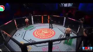 Javid Bashrat 🇦🇫 Vs 🇮🇱 Oron Kahlon Full Fight Highlights [upl. by Debor]