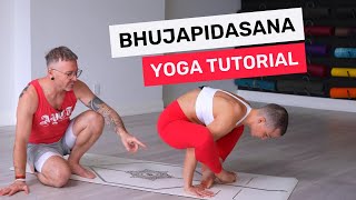 How to do Bhujapidasana  Arm Pressure Pose in Ashtanga Yoga [upl. by Melgar]