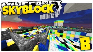 Minecraft  THE 12000000 ACCIDENT  Skyblock Survival 8 [upl. by Kingsly]