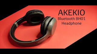 AKEKIO Headphone BH01  Unboxing  Review [upl. by Harald578]