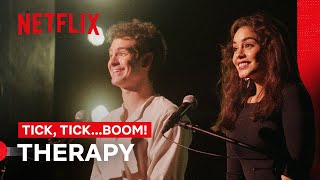 Andrew Garfield and Vanessa Hudgens Perform Therapy  tick tickBOOM  Netflix [upl. by Airtap]