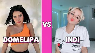 Domelipa VS Indi Batalla de TikTok 2021 [upl. by Carly]