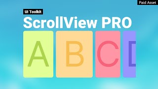 UI Toolkit Scroll View Pro [upl. by Idnil]