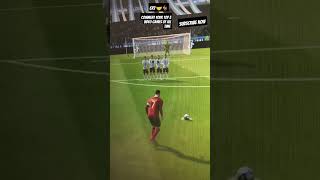 Cr7🤝🐐 Trivela Free Kick Goal ⚽ comment your top 3 video games of all time subscribe now [upl. by Lamar]