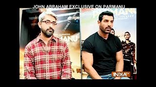 Parmanu Movie Interview John Abraham the story of Pokhran movie release 25th May [upl. by Sellig]