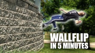 Learn to Wall Flip In 5 Minutes  ASAP [upl. by Atik]