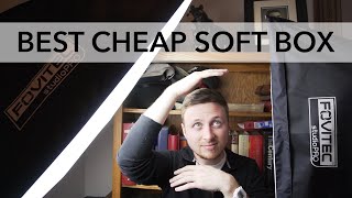 The BEST Cheap Softbox Lights for Video Fovitec StudioPRO Softbox Review [upl. by Siravart]