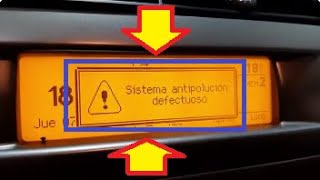 SISTEMA ANTIPOLUCIÓN DEFECTUOSO y FALLO de MOTOR por colector de escape RAJADO Citroen C4 16i [upl. by Channa]