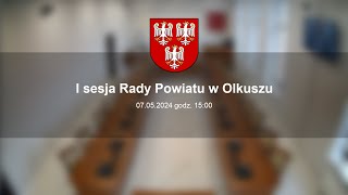 Starostwo Powiatowe w Olkuszu  I sesja Rady Powiatu Olkuskiego [upl. by Naro]