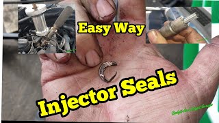 How To Replace An Injector Seal The Easy Way [upl. by Walliw243]