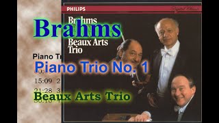 Brahms Piano Trio No1Beaux Arts Trio 1986 [upl. by Millda]