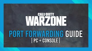 Complete Warzone Port Forwarding  OPEN NAT [upl. by Nosnorb431]