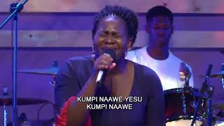 Justine Nabbosa leading worship at Full Gospel Church Makerere  31st Service [upl. by Janella]