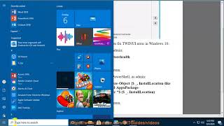 Fix TWINUI error in Windows 10 [upl. by Menides]