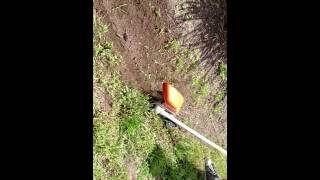 Stihl KM130r and FBDKM Bed Redefiner [upl. by Oba]