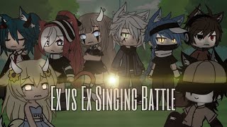 Ex vs Ex Gacha Singing Battle  GLMV  Part 2 [upl. by Eyla]