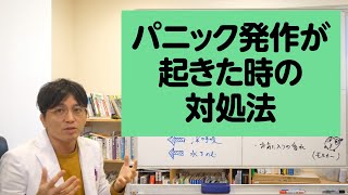 パニック発作が起きた時の対処法について解説します【精神科医が一般の方向けに病気や治療を解説するCh】 [upl. by Portland]