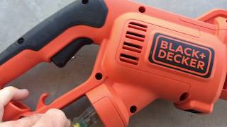 Electric Trimmer Switch Fix  Black amp Decker GH3000 Trimmer [upl. by Nodarse142]