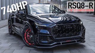 1of125 2021 AUDI RSQ8R 740HP BEAST  THE ULTIMATE SUV AND URUSEATER BLACKED OUT IN DETAIL  WOW [upl. by Coulter]