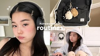 University student Morning and Night routine📓🎧 PRODUCTIVE amp REALISTIC [upl. by Otrebmuh]