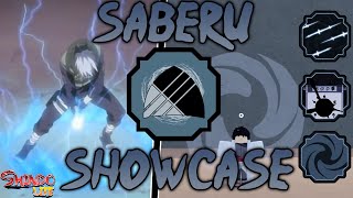 Shindo Life Saberu Showcase [upl. by Sualkcin95]