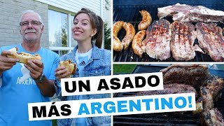 Asado Argentino en Canadá con Familia [upl. by Marlin]