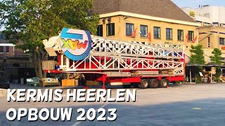 Opbouw Kermis Heerlen 2023 Deel 2 [upl. by Dietrich842]