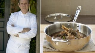 Lamb Shanks Roasted quotal la Matignonquot with Chef Thomas Keller [upl. by Lowrie]