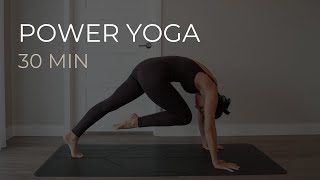 30 Min Power Yoga Grounding Yoga Flow [upl. by Allyn]